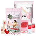 Ajoura 2 lb Rose Hard Wax Beads + 1 lb Rose Hard Wax Beads for Hair Removal, All-purpose Wax Beans for Sensitive Skin, Large Area Coarse Hair Removal, Refill Bag for Brazilian Bikini, Face