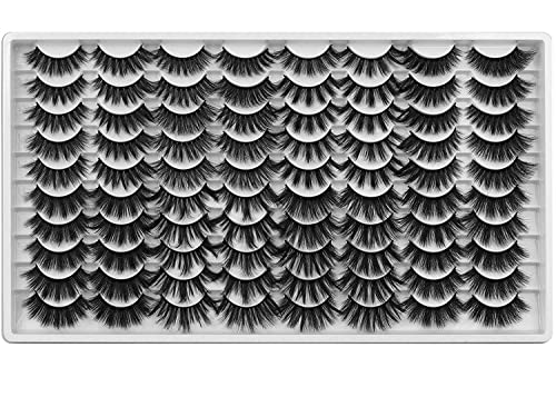 3D Mink Lashes 18-22MM Fluffy Volume False Eyelashes