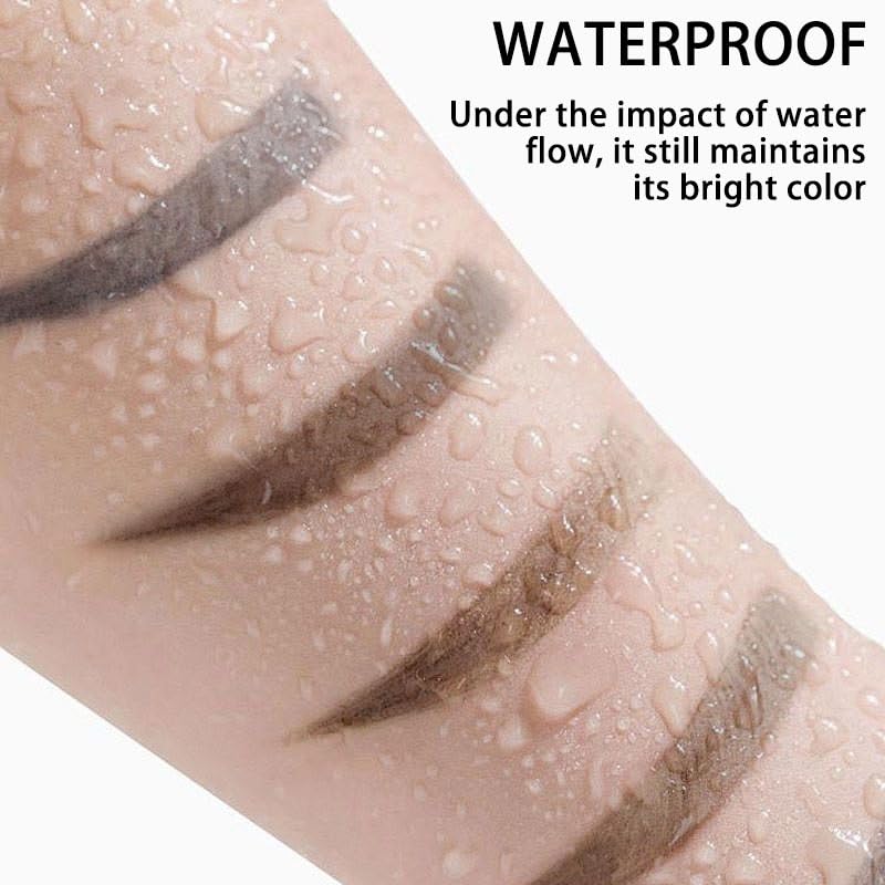 Brown Tattoo Eyebrow Gel Peel Off - 5 Day Waterproof