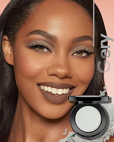 Grey Matte Eyeshadow Palette - Pigmented Long-Lasting Pressed Powder