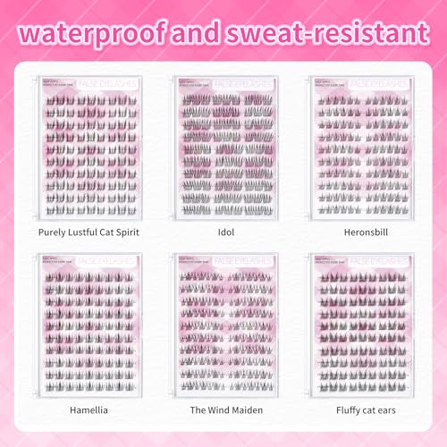 Self-Adhesive Lash Clusters 11-13MM - 90 pcs Wispy