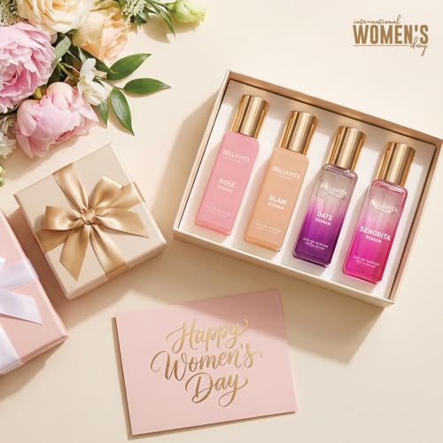 Bellavita Luxury Women's Perfume Gift Set - 4x20ml