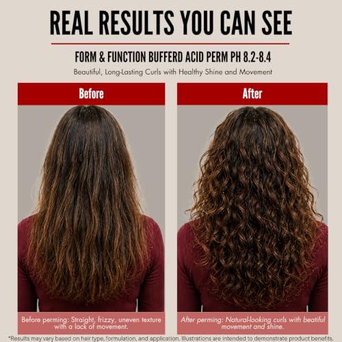 Form And Function Hair Perming System with Triple Bonding Neutralizer