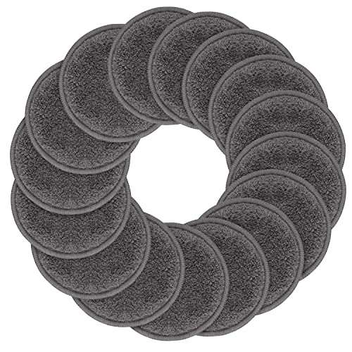 SUNLAND Reusable Makeup Remover Pads 16-Pack Microfiber