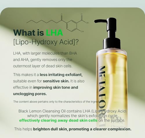 Black Lemon Cleansing Oil 200ml - Makeup & Sunscreen Remover