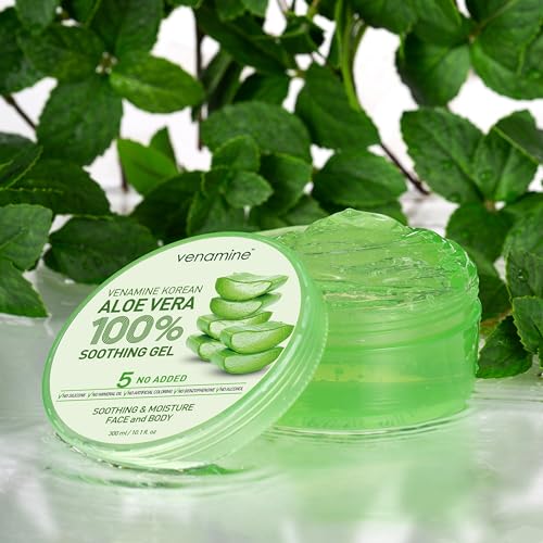VENAMINE Aloe Vera Soothing Gel 300ml - Face & Body