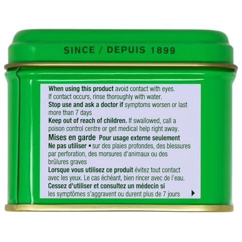 Bag Balm Vermont's Original Moisturizing for Dry Skin, Chapped Lips, Cracked Heels, Dog Paw Pads + More. 118 ml (4 oz) Tin (1)