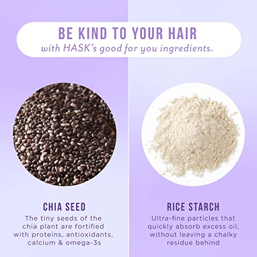 Hask Chia Seed Long-lasting Absorption Volumizing Dry Shampoo, 6.5 Oz