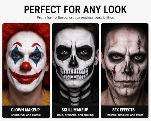 White Face Paint Stick - 0.75 oz Twist-Up Cream Makeup