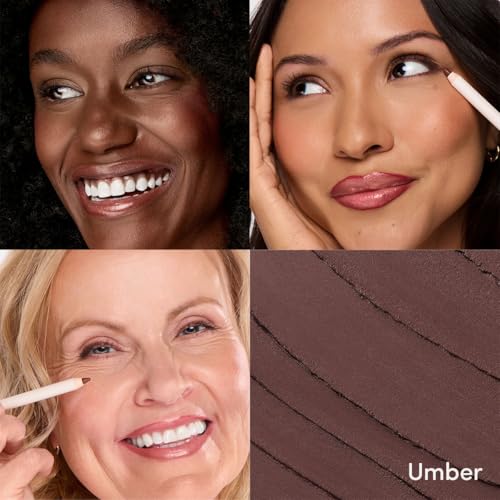 Ravie Beauty Soft Definition Longwear Eyeliner Pencil UMBER Soft Blendable Waterproof Smudge Resistant Natural Everyday Eye Liner Vegan Cruelty Free Clean Formula