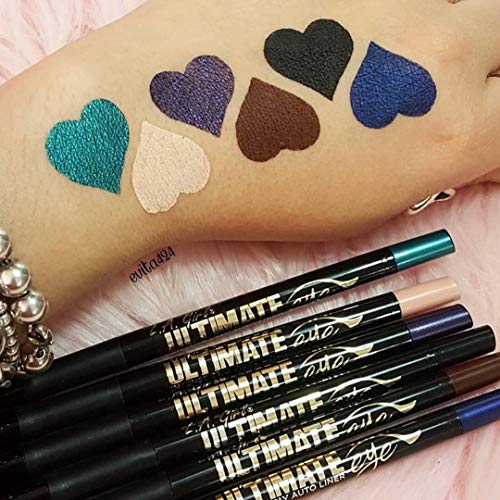 L.A. Girl Ultimate Intense Stay Auto Eyeliner, Perpetual Purple GP325 (Pack of 2)