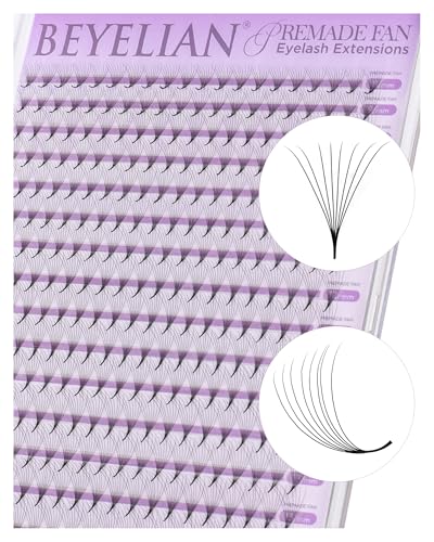 BEYELIAN Premade Lash Fans 8D 0.07 320 Count Eyelash Extensions