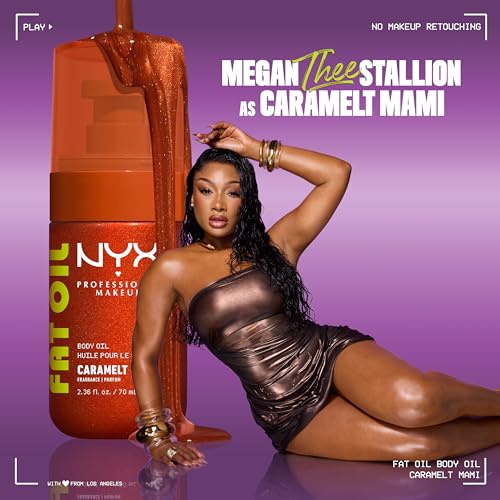 NYX Fat Oil Body Oil - Caramelt Mami Bronzed Glow