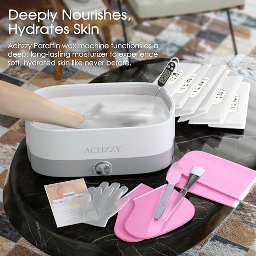 Achzzy Natural Coconut Paraffin Wax Refills for Hands & Feet - 12 Pack