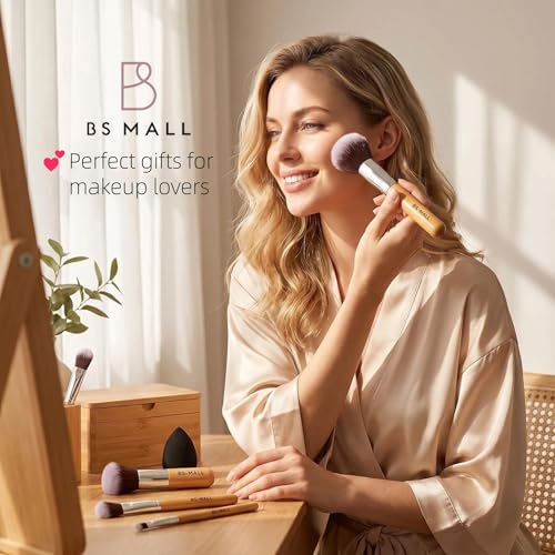 BS-MALL 11-Piece Professional Makeup Brush Set with Sponge