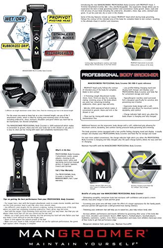 MANGROOMER 2.0 Professional Body Groomer & Trimmer