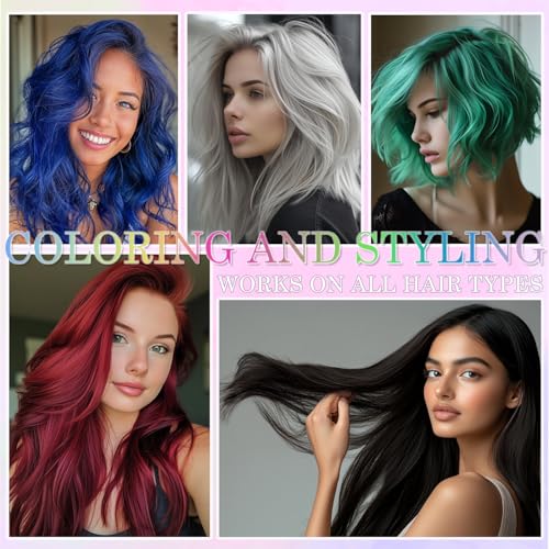Temporary Hair Color Spray - Washable, 7 Colors, 120ML
