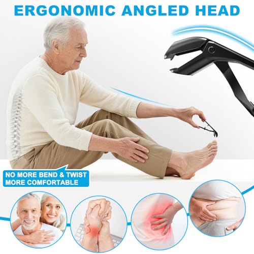 DRMODE 5-in-1 Toenail Clipper Set for Thick Nails & Ingrown