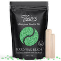2.5lb Aloe Wax Beads - Hard Wax Beans for Coarse Hair Removal, Gentle Large Refill for Wax Warmer Kit, At-Home & Professional Smooth Waxing for Sensitive Skin Brazilian Bikini Face Eyebrow Leg