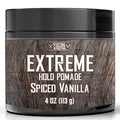 Viking Revolution Spiced Vanilla Hair Pomade for Men – Extreme Hold, High Shine (4oz)