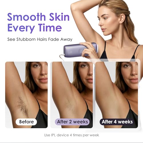 IPL Laser Hair Removal Device 25J Sapphire Ice Cooling for Full-Body Use