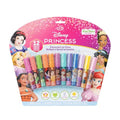Townley Girl Disney Princess 12-Piece Flavored Kids Lip Gloss Set