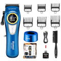 KEMEI 2242 Cordless Hair Clipper with LED Display & 6 Combs