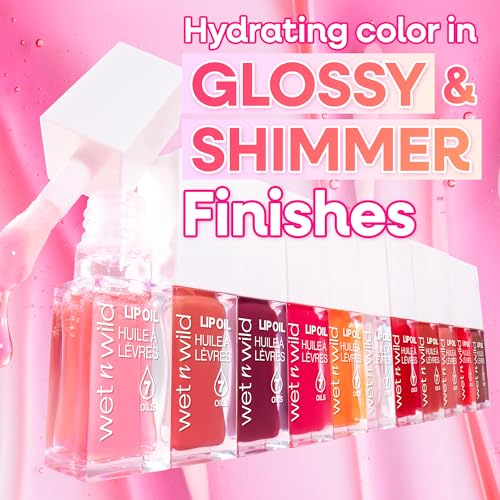 wet n wild Lip Oil Sweet Cherries - Hydrating Marula & Jojoba