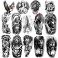 Religious Temporary Tattoos - Jesus, Angels & Mary Pack