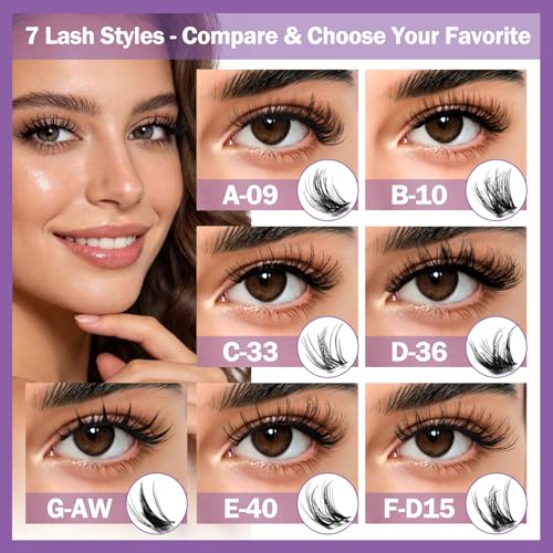 Fluffy Lash Extension Kit 10-18mm with Bond & Seal