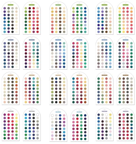 12 Season Color Analysis Cards Set with Carrying Chain