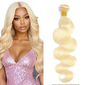 613 Blonde Body Wave Human Hair Bundle 16 inch