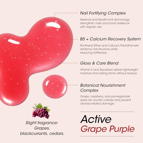 Gellen Pro Bio Active Glow Nail Polish - One Step Ridge Filler & Strengthener