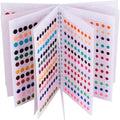 Velvet Bindi Stickers Booklet - 948 Multicolor Bindis with Mirror