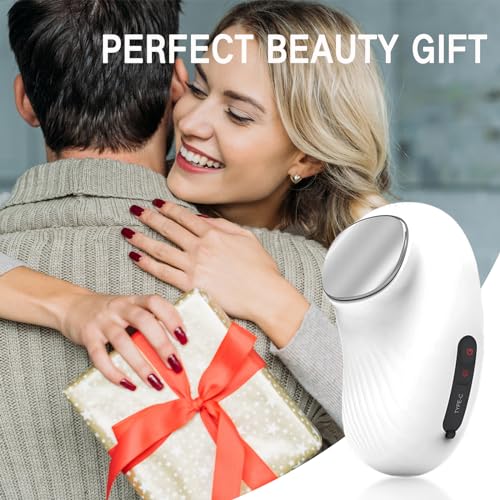 Electric Face Massager with Cool & Heat - Skin Lifting & Tightening