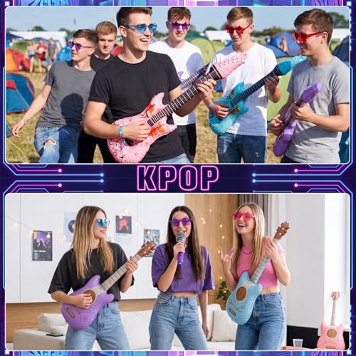 Duraaamo Kpop Disco Inflatable Party Props Set - 19 Pcs
