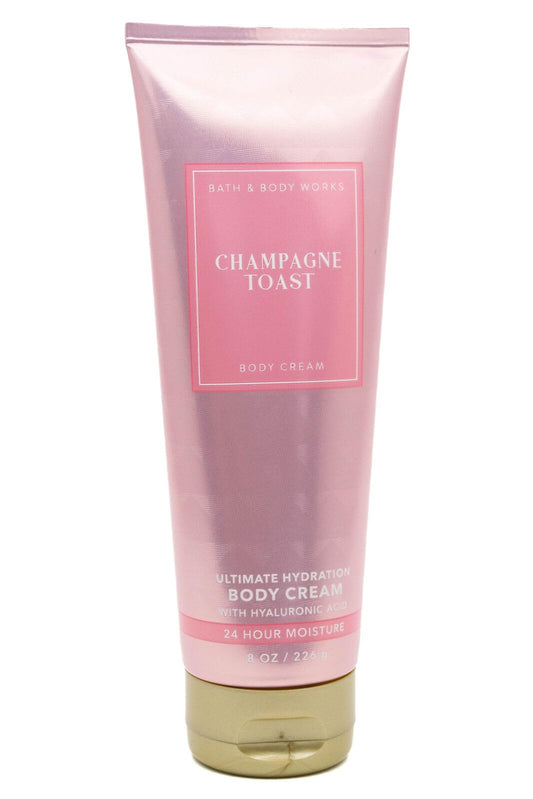 Bath & Body Works Champagne Toast Ultimate Hydration Body Cream Gift Set For Women, 8 Fl Oz (Champange Toast)