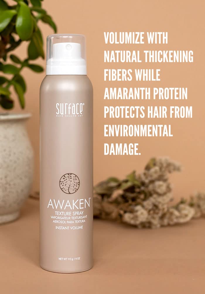 SURFACE Hair Awaken Texture Spray For Volumizing and Lifting Fine Hair, 4 fl. Oz.