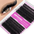 SOFENIDA 60D 80D Thick Lash Clusters 10-18mm DIY Eyelash