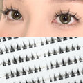 10 Pairs Cluster Lash Extensions DIY Wispy Natural False Eyelashes