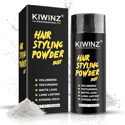 Hair Styling Powder for Men - Matte Finish, Long-Lasting Hold & Volume