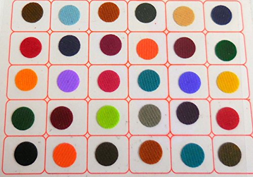 720 Count Multicolor Polka Dot Bindi Assortment