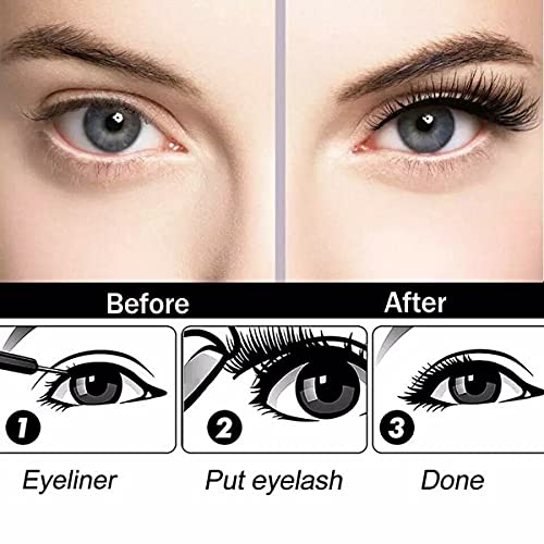 FEITA Magnetic Eyelashes Kit with Eyeliner - 10 Pairs