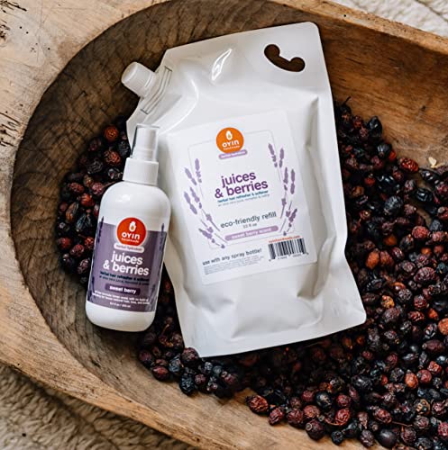 Oyin Handmade Juices & Berries Leave-In Hair Tonic 1L Refill Pouch