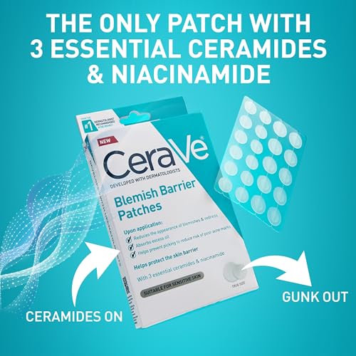 CeraVe Hydrocolloid Pimple Patches, 44ct Ultra-Thin