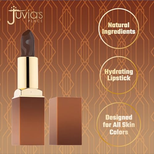 Juvia's Place Sheeba Matte Lipstick - Hydrating Dark Brown