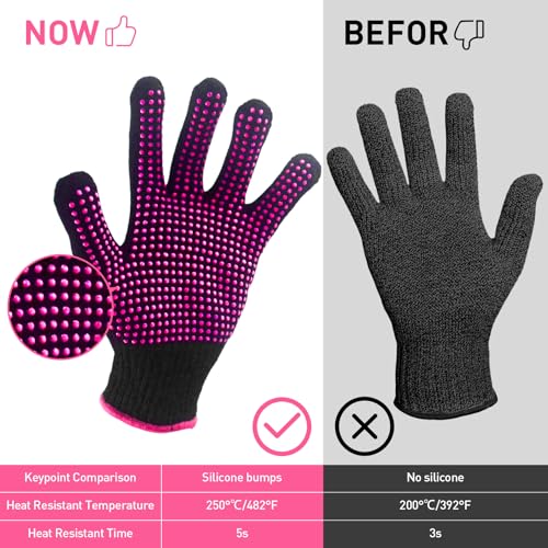 Heat Resistant Gloves for Hair Styling & Sublimation