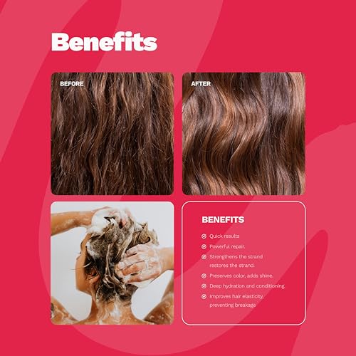 Ginger Milk SOS Hair Repair Kit for Dry Damaged & Color-Treated Hair