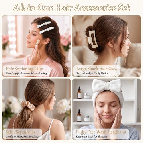 20-Piece Hair Care Gift Set for Women - Self Care Essentials