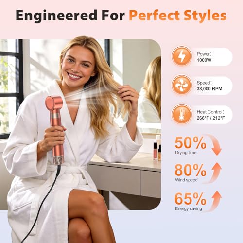 5-in-1 Hot Air Brush Set - Hair Dryer, Curler & Volumizer